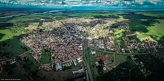 Imagem panorama da cidade de Bataguassu em 2024