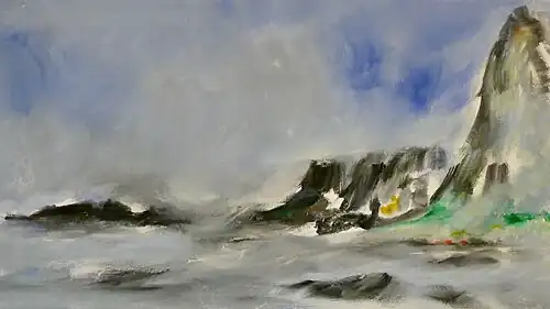 Moskstraumen I, Reine, Lofoten, por Ingo Kühl (1999)