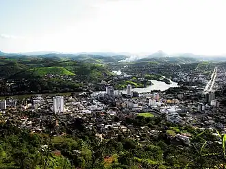 Vista parcial da cidade