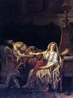 Andrômaca lamentando Heitor, 1783