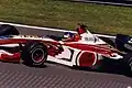 Jacques Villeneuve dirigindo o BAR 01 no GP do Canadá de 1999