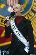 2001: Kandace Krueger, que competiu como Miss Texas USA
