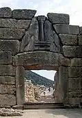 Porta dos Leões em Micenas