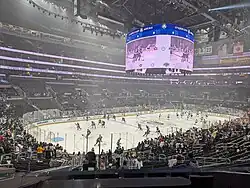 Configuração para hóquei no gelo