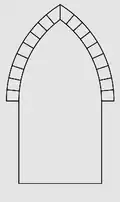 Arco quebrado ou Arco em ogiva