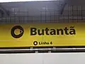 Estação Butantã: identificação visual