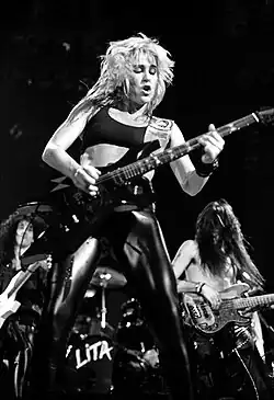 Lita Ford em 1988