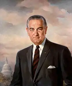 36.º Lyndon B. Johnson1963–1969