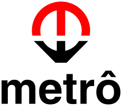 Logo Companhia do Metropolitano do Rio de Janeiro