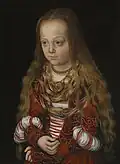Retrato de uma princesa da Saxônia