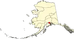 Localização de Anchorage