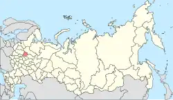 Localização de Iaroslavl