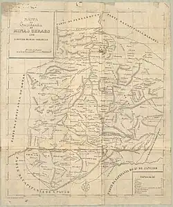 Neste outro mapa de 1778, a referência à região de Itaúna dá-se somente por inferir que, por tais terras, passava uma estrada de tropeiros e, mais à frente, havia um posto de parada de soldados.