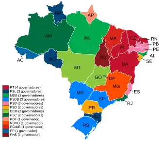 Eleições gerais no Brasil em 2018