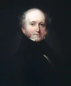 Retrato de Martin Van Buren.