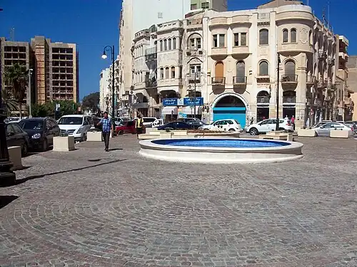 A Praça al&nbsp;Shajara em 2013