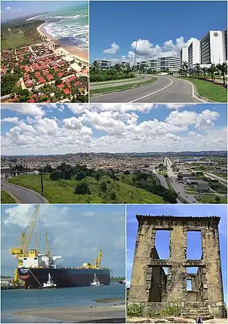 Praia de Itapuama, Bairro Reserva do Paiva, vista área da Unidade Acadêmica do Cabo de Santo Agostinho, Porto de Suape Navio João Cândido, Ruínas da Igreja em Nazaré.
