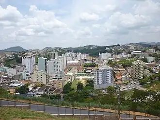 Vista parcial de Muriaé