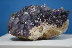 Quartzo ametista (Coleção Werner).