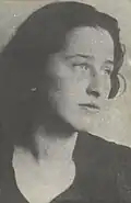 Portrait de Olga Benário.