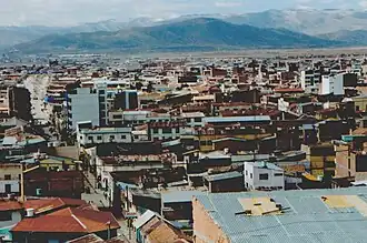 Vista de Oruro