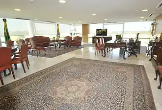Gabinete Presidencial (como decorado no governo Lula)