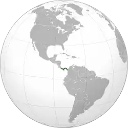 Localização  República do Panamá