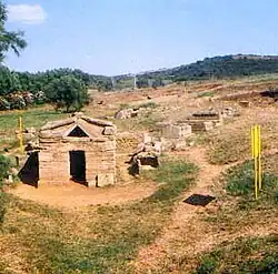 Funerária em Populonia