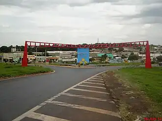 Portal de entrada de Serrana