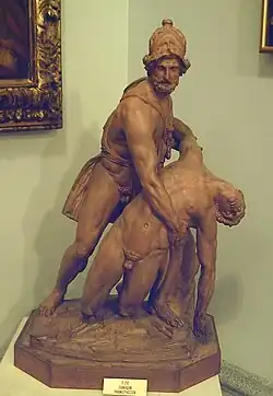 Príamo e HéctorPor Juan Adán Real Academia de Belas-Artes de São Fernando