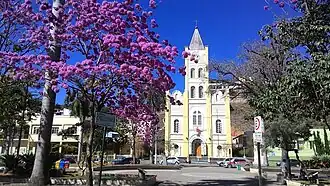 Praça Aderbal Galvão em Afonso Cláudio