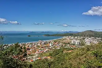 Bairro de Palmas visto de mirante no município