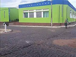 Construído na gestão do prefeito Celso Antônio da Rocha Santos