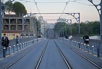 Vista do topo da ponte