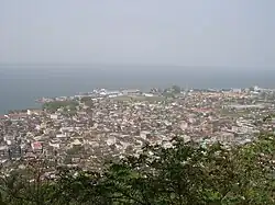 Vista sobre Freetown, em 2008