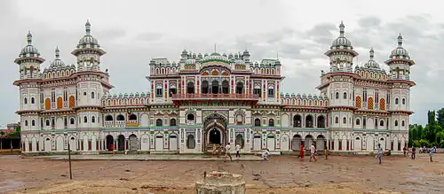 Templo hinduista de Janaki Mandir, no Nepal.