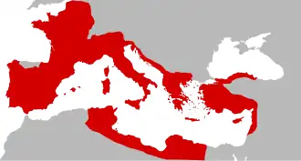 Localização de Roma