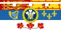 Estandarte real como Príncipe de Gales para uso no Canadá