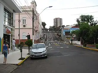 Vista da Rua Júlio de Castilhos.