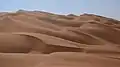 Deserto, Rub' al-Khali, Arábia Saudita.