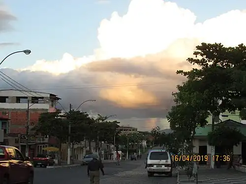 Floresta Azul no final da tarde