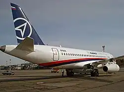 Vista lateral traseira.