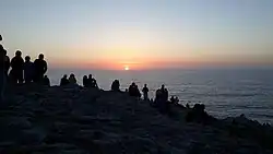 Por do sol  em Sagres