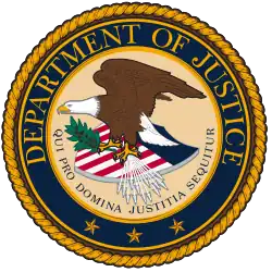 Seal of the United States Department of Justice