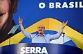 José Serra durante a convenção do PSDB, que oficializou sua candidatura.