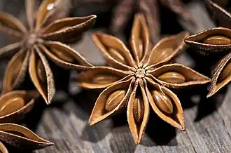 Frutos do anis estrelado