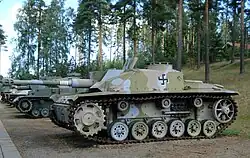 Um StuG III finlandês.