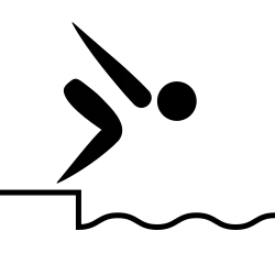 Swimming pictogram