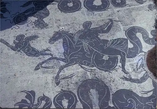 Mosaico. Termas de Caracalla