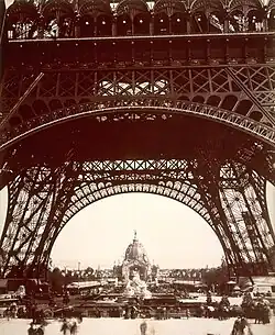 Vista da Exposição Universelle, 1889.